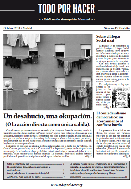 TxH Octubre 2014. portada