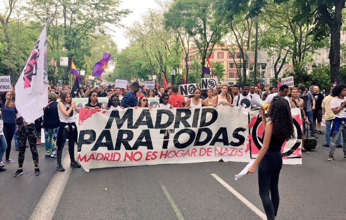 Madrid para todas, Madrid no es hogar de nazis