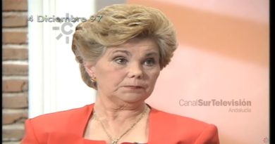 Fotograma de Canal Sur en el que aparece Ana Orantes